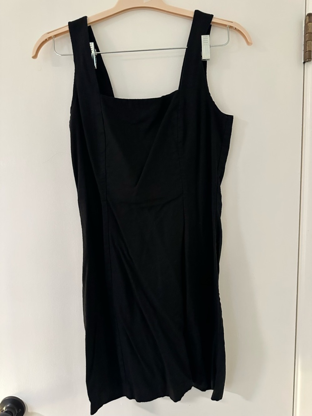 Old Navy Black Mini Dress with Square Neck